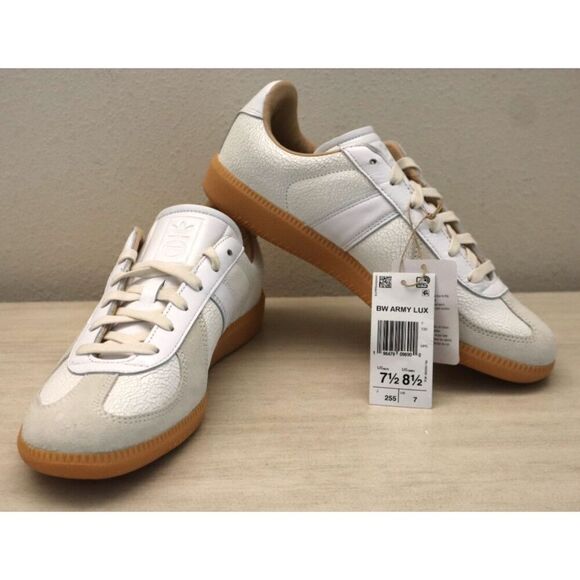 adidas JH7834 Men's Sz 7.5 Women's 8.5 White Gum BW Army Lux Sneakers Shoes - Picture 1 of 10